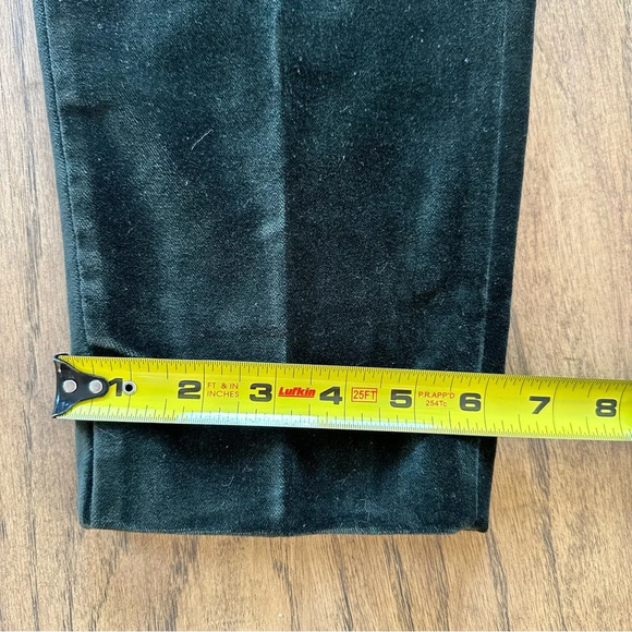 Pendleton Vintage Wool Velvet Green Dress Pants Size 10 - Picture 2 of 9